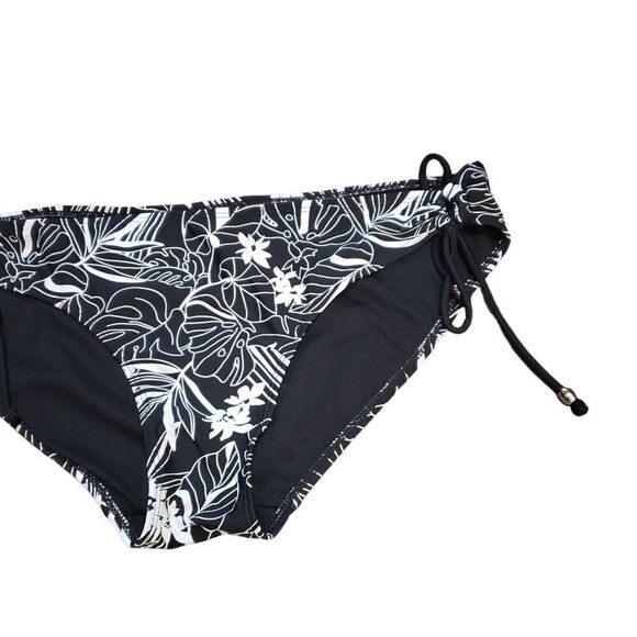 Collections by Catalina Black & White Bikini Bottom Sz L (12/14) - Picture 10 of 12